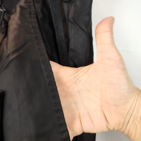 Ann Demeulemeester Bonne Slouchy Satin Trousers In Black size XL(48) BNWT defect - Picture 10 of 16